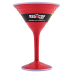 Redcupliving 12oz Reusable Cocktail Cups | BPA-Free Double-Wall Red Drinkware