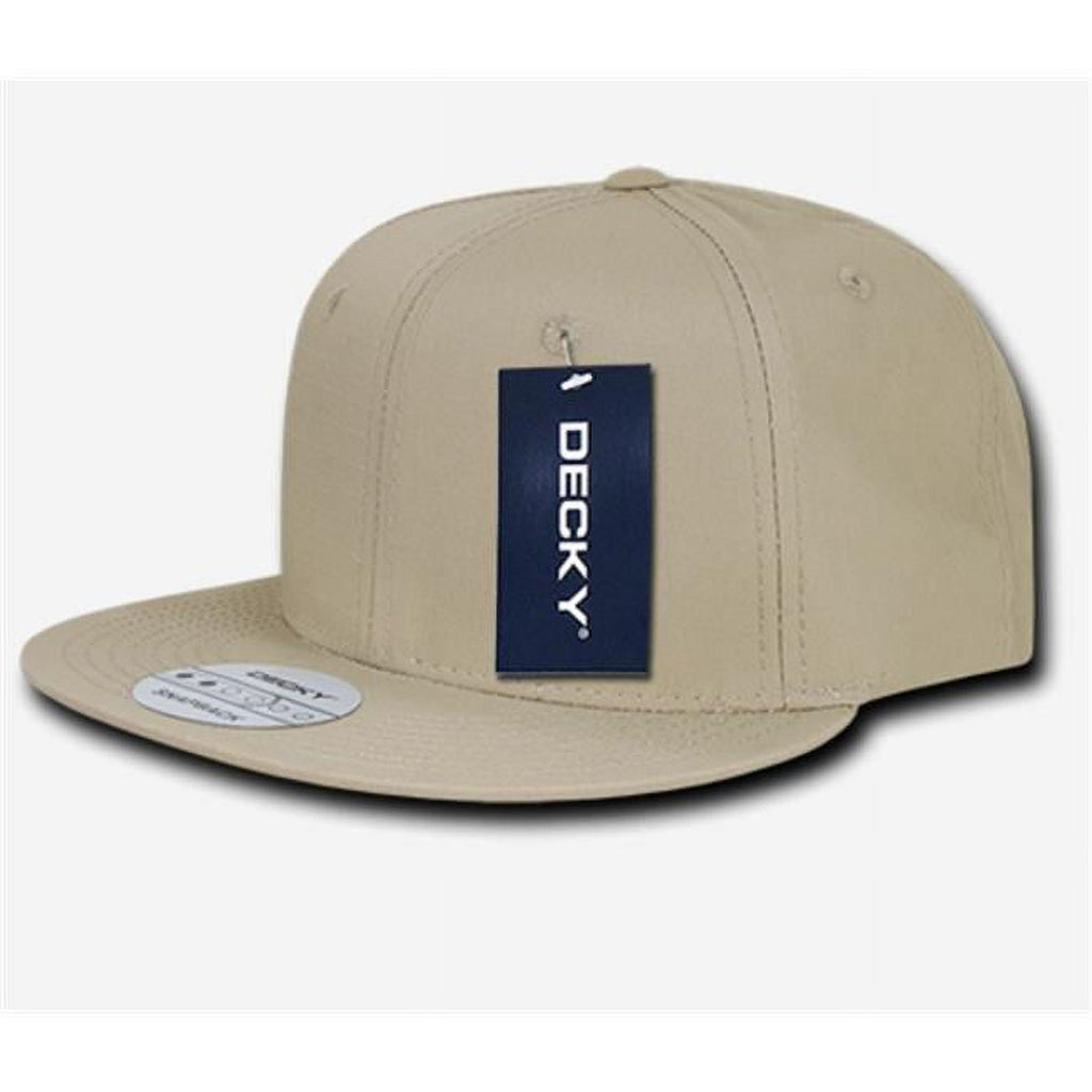 Decky 360-Kha Ripstop Snapbacks - Khaki