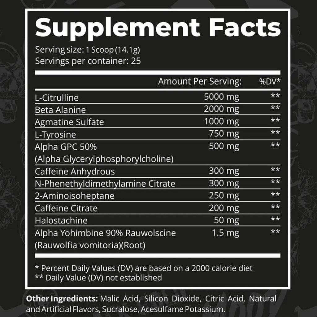 Dark Labs CRACK Gold Limited Edition Pre-Workout