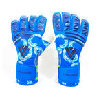 Evolution Soccer Goalkeeper Gloves-Navy/Sky Blue - Vizari Sports