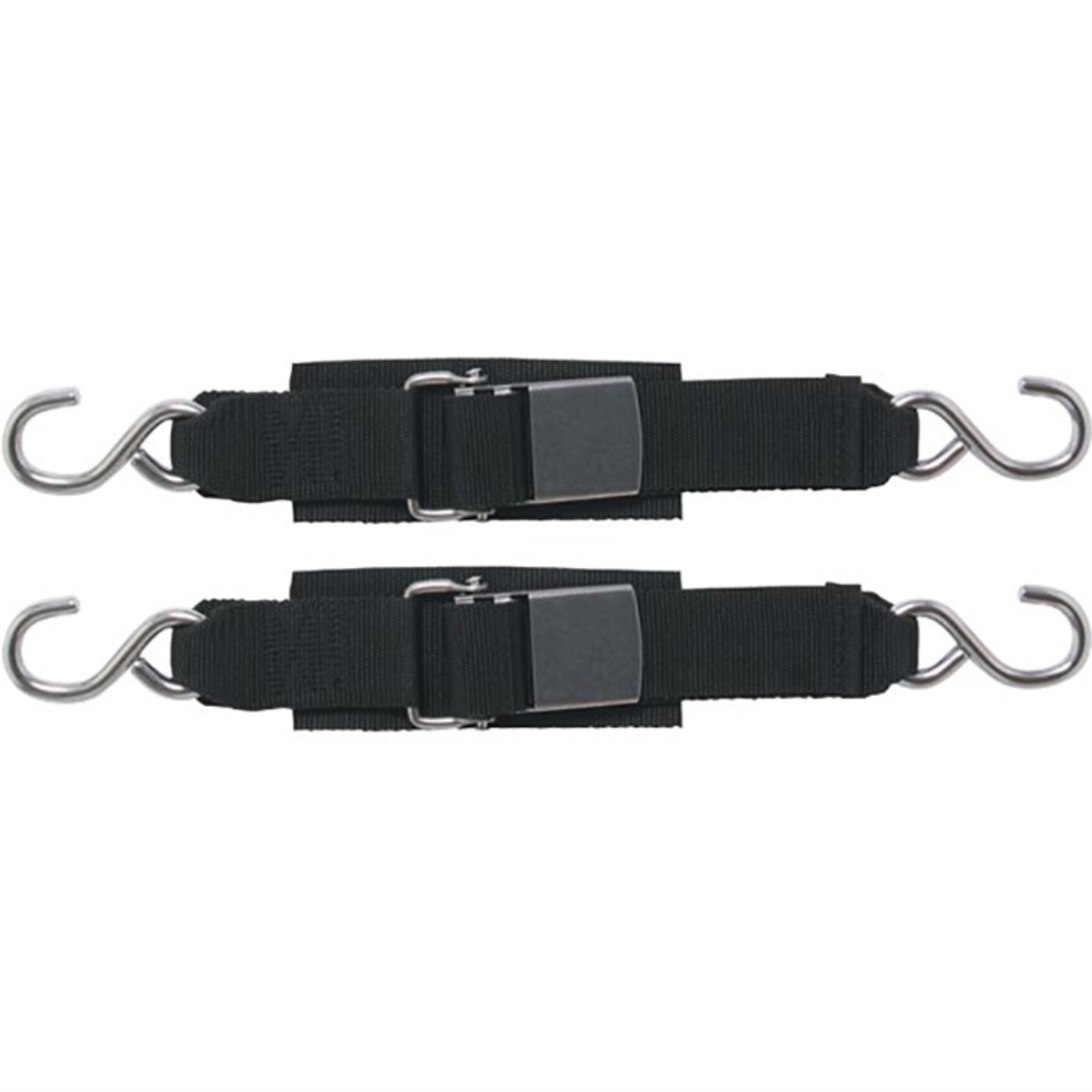 BoatBuckle Stainless Steel Kwik Lok Transom Tie-Down (Pair)