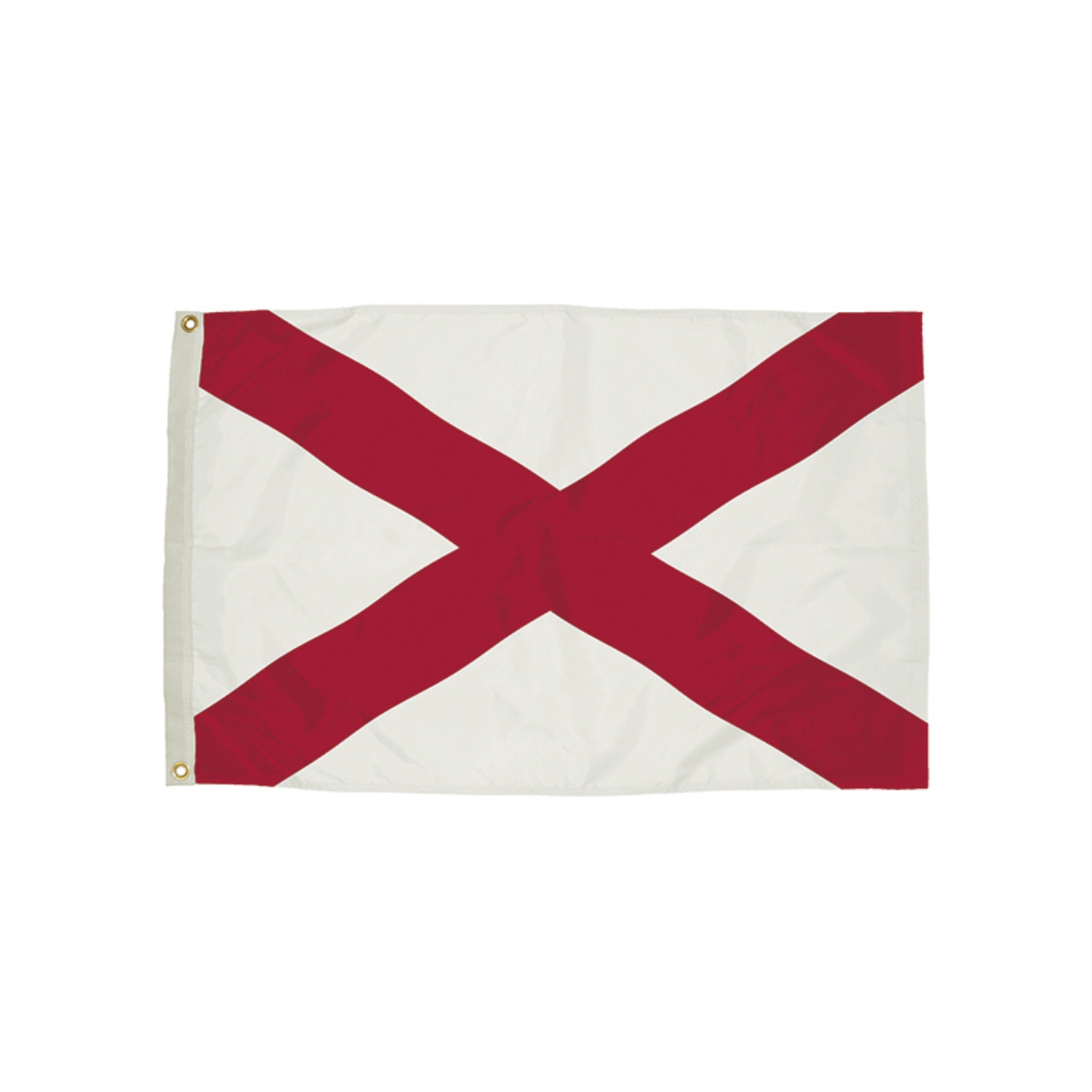 3x5 Nylon Alabama Flag Heading & Grommets