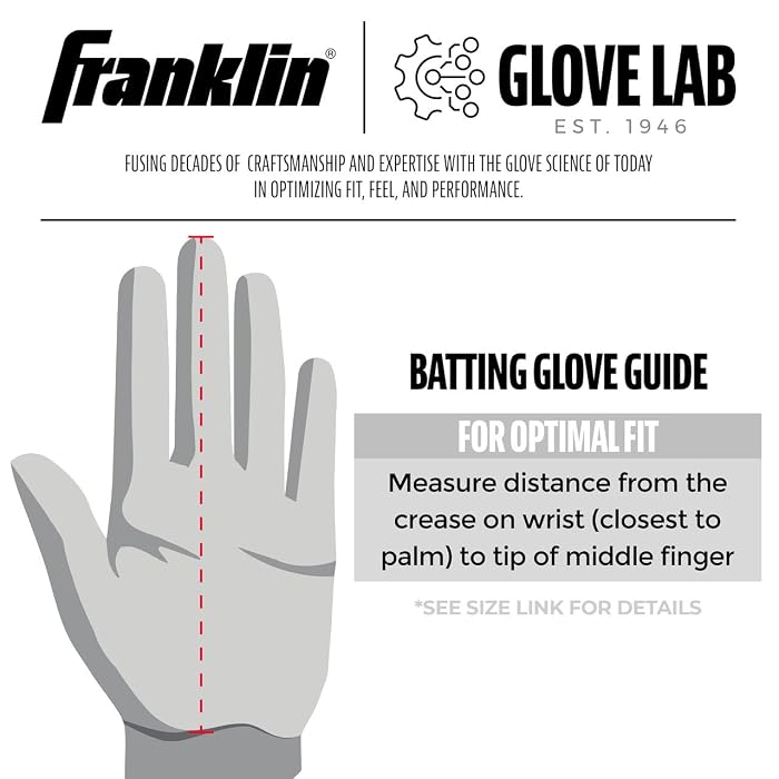 Franklin Digitek Batting Gloves - (21061F)