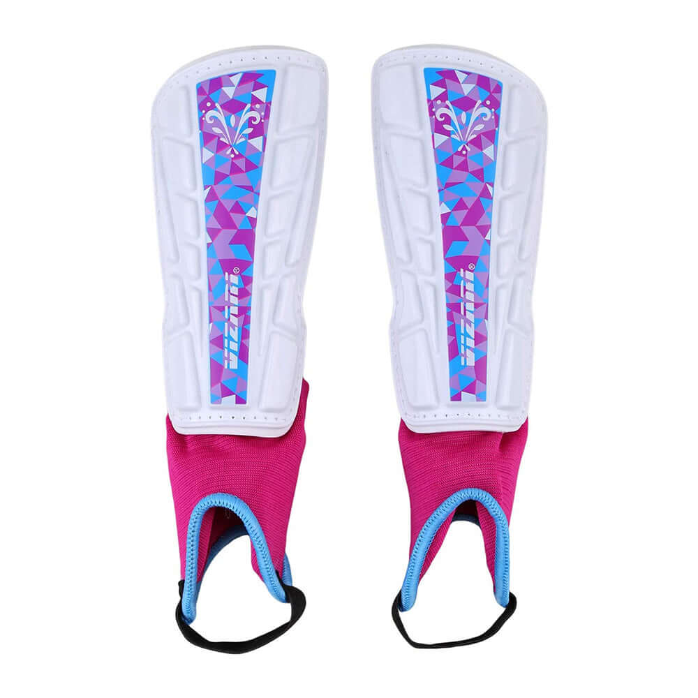 Frost Soccer Shin Guard-White/Pink - Vizari Sports