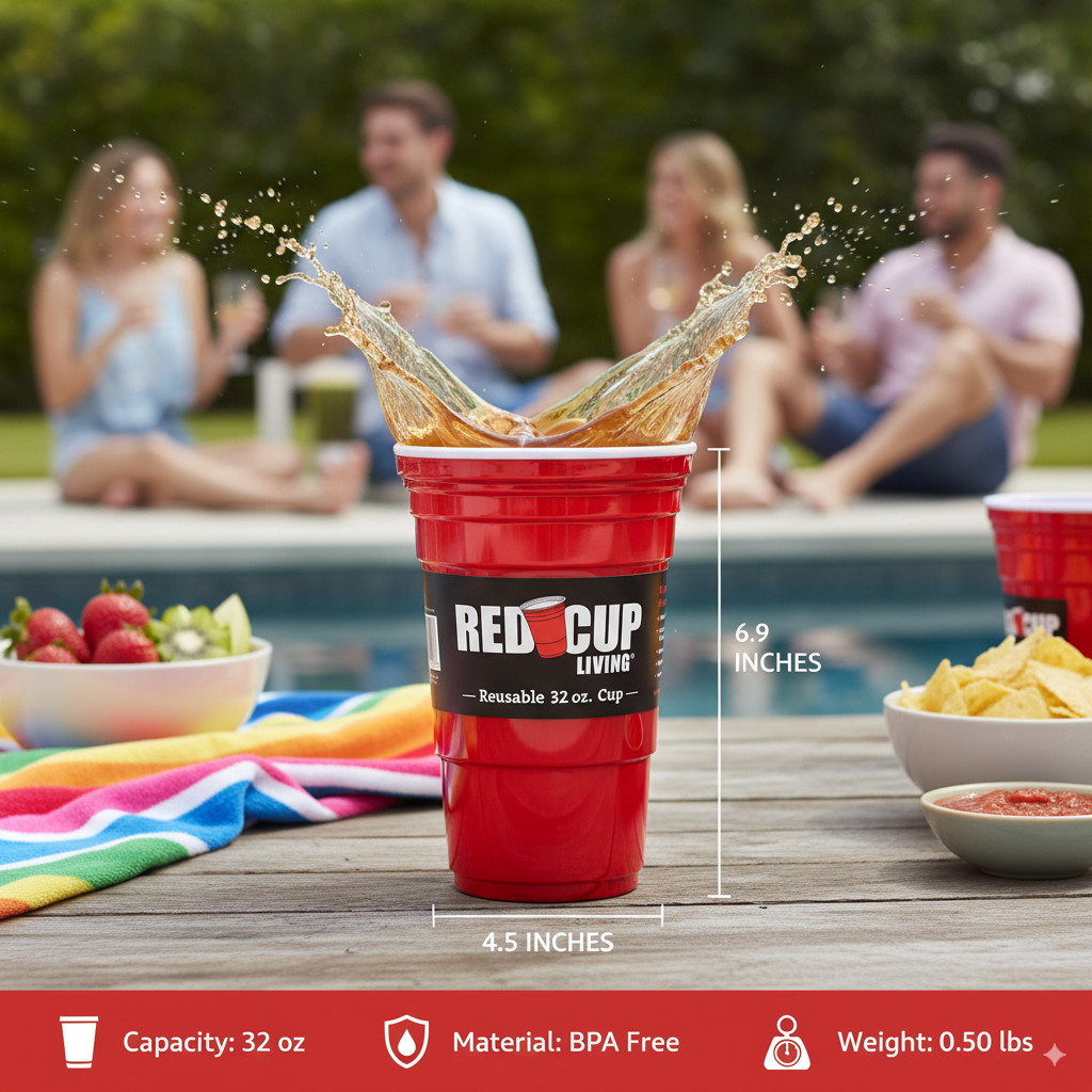 Reusable Party Cup – 32oz