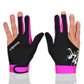 1PCS Breathable Billiard Pool Gloves Spandex Lycra Shooters Carom Snooker Cue 5 Colors Sports Gloves Fits on Left or Right Hand