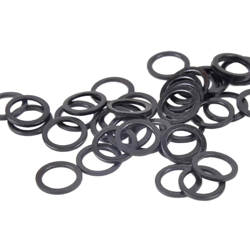 100Pcs Skateboard Truck Axle Speed Washers Skateboard Bearing Rings for Outdoors Longboard Replacement Accessories