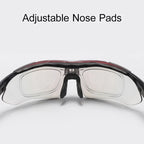 ROCKBROS Photochromic Bicycle Glassess Cycling Glasses Polarized Sunglasses Myopia Frame MTB Mountain UV400 Bicycle Goggles