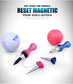 Outdoor Sports Golf Magnet Tees Magnetic Tees Step Down Golf Tee with Anchor Keep Golf Ball Tee Holder QT002