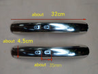 700C Stainless Steel Mudguard City Retro Bike Fender Fixed Gear Bicycle Silver Front Rear Fenders