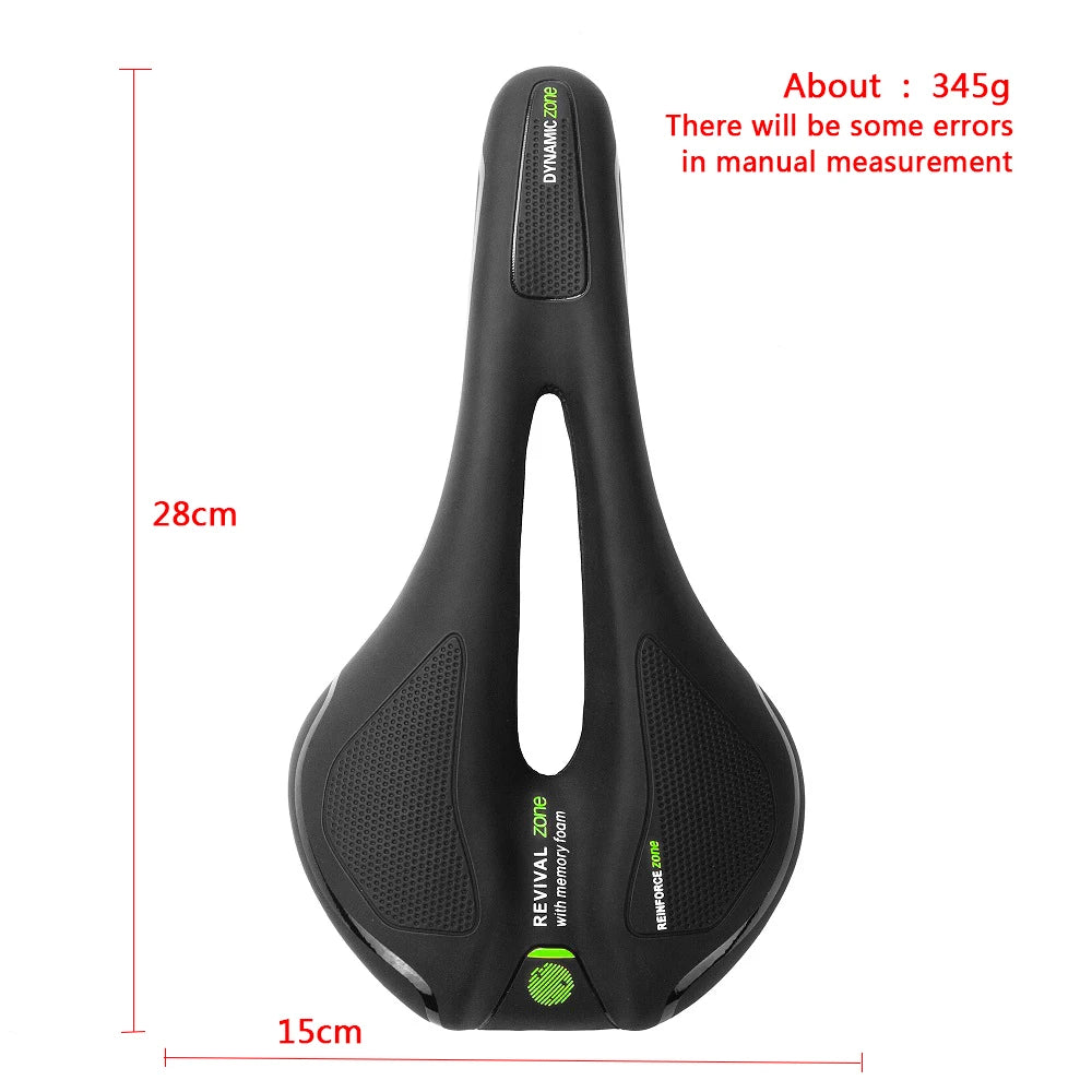Hollow Comfort Bicycle Saddle Breathable Seat Cushion Shockproof Waterproof Ergonomics MTB Road Bike Saddle Bike Accessories