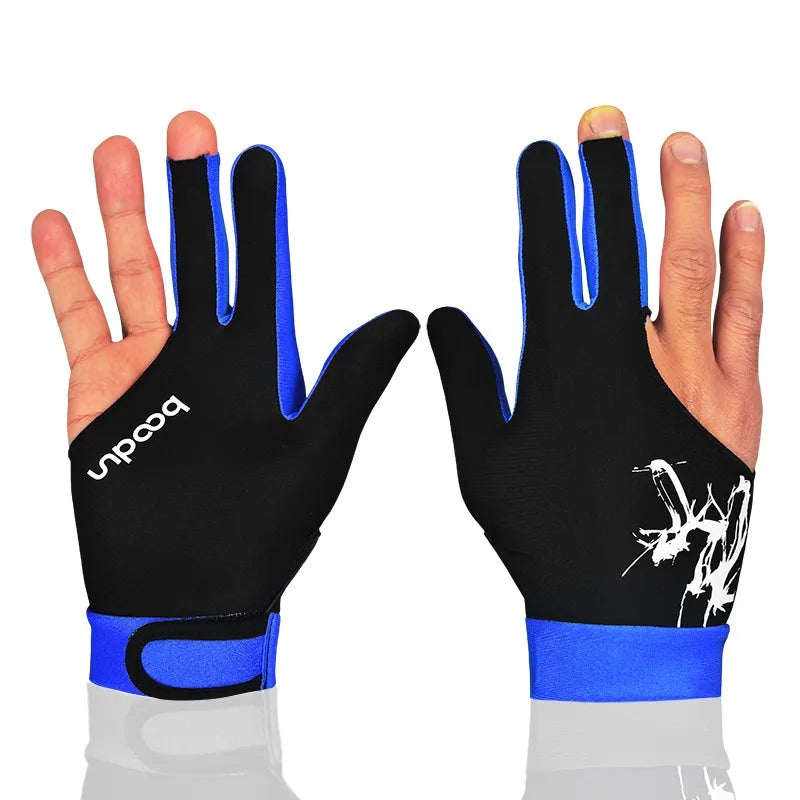 1PCS Breathable Billiard Pool Gloves Spandex Lycra Shooters Carom Snooker Cue 5 Colors Sports Gloves Fits on Left or Right Hand