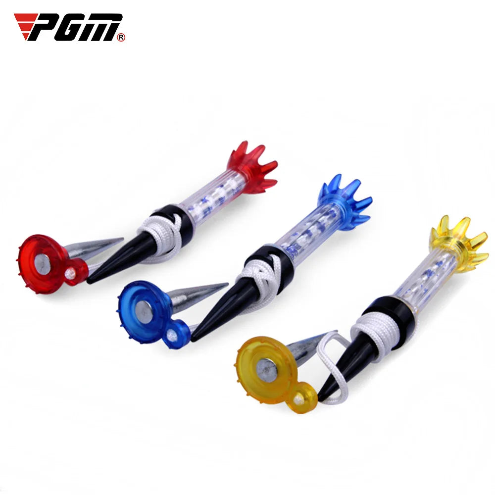 Outdoor Sports Golf Magnet Tees Magnetic Tees Step Down Golf Tee with Anchor Keep Golf Ball Tee Holder QT002