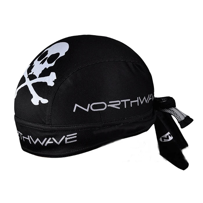 New Black Cycling Bicycle Bike Outdoor Sports Pirate Hat Cap Sport Headband Bandana Men Headscarf Quick Dry Head Covers