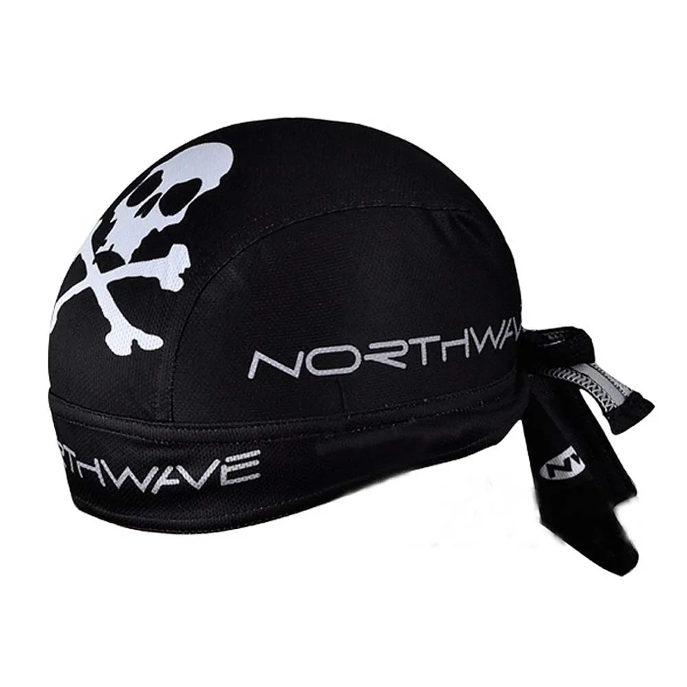 New Black Cycling Bicycle Bike Outdoor Sports Pirate Hat Cap Sport Headband Bandana Men Headscarf Quick Dry Head Covers