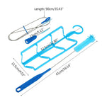 4pcs/set Portable Hydration Pack Water Bladder Bag Cleaning Kit Outdoor Camping Cycling Water bag Cleaning Tube Brush Drying