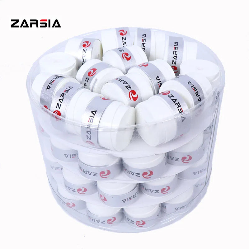 60Pcs ZARSIA NEW GM Tacky Anti-skid Tennis Racket Grip Sweat Badminton Grips Tennis Racket Overgrips