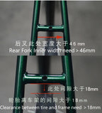 700C Stainless Steel Mudguard City Retro Bike Fender Fixed Gear Bicycle Silver Front Rear Fenders