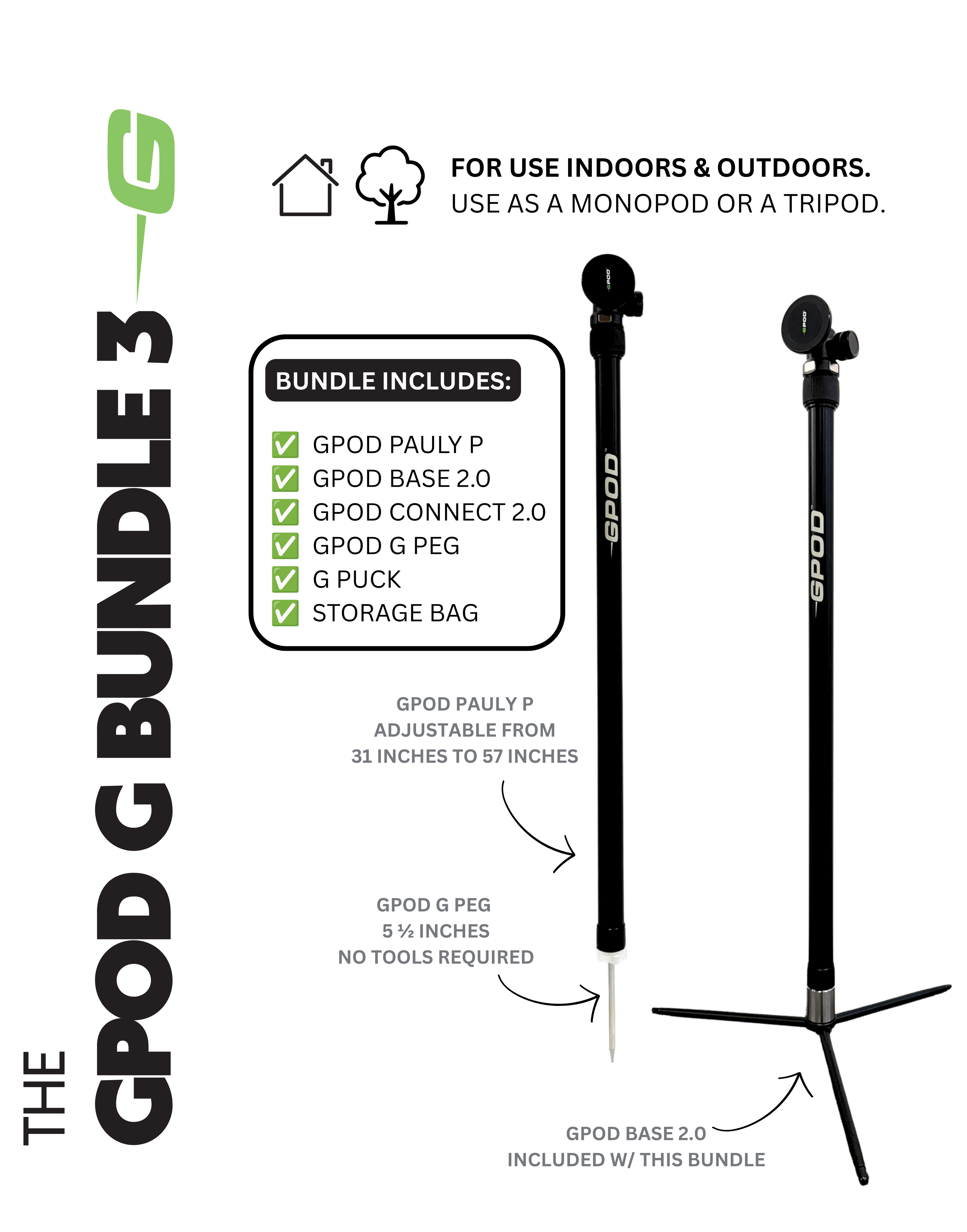 GPOD G BUNDLE 3 : GPOD Pauly P + GPOD Base 2.0