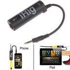 Guitar Interface I-Rig Converter Replacement Guitar for Phone Guitar Audio Interface Guitar Tuner Guitar Line I-Rig Converter