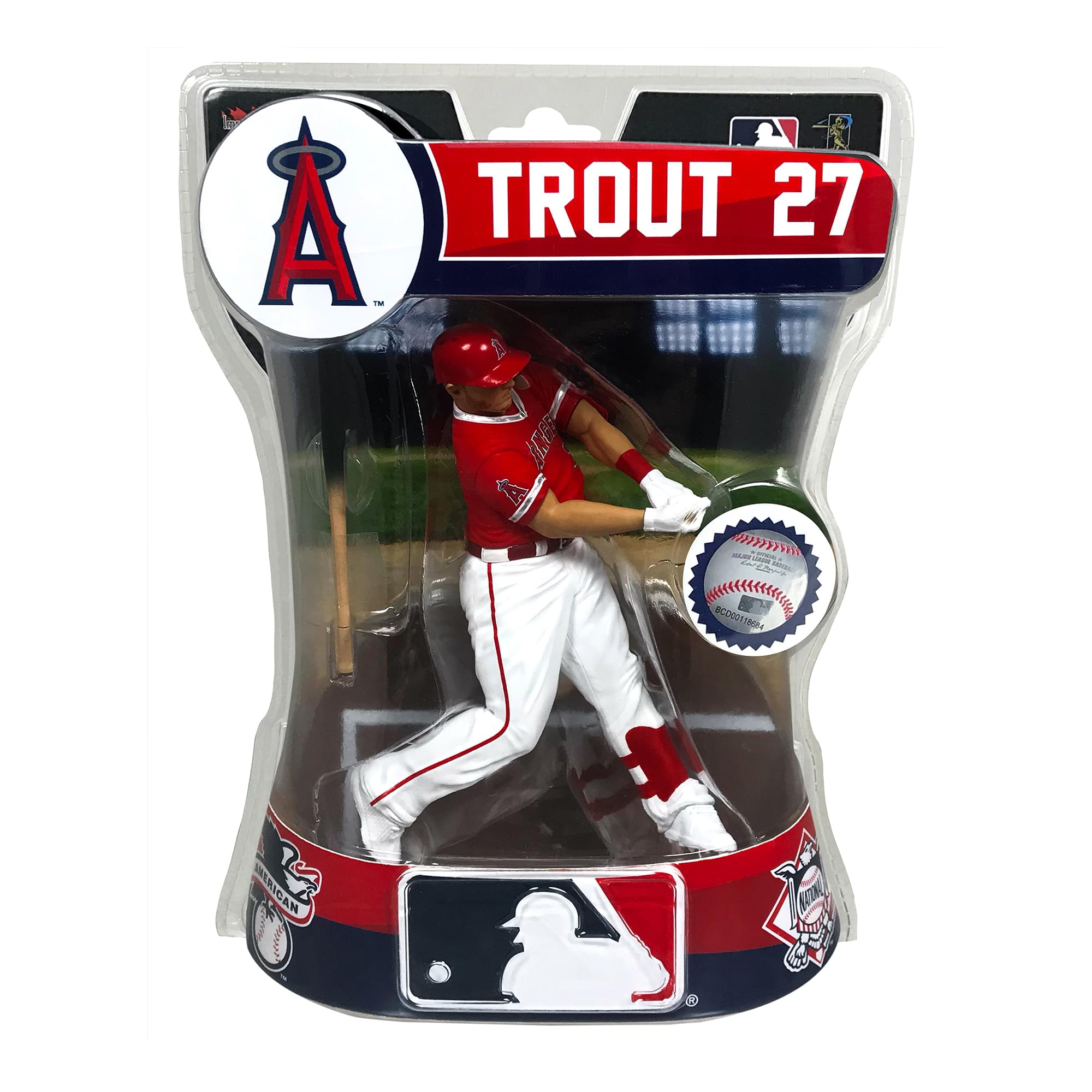 MLB Los Angeles Angels 6 Inch Figure  Mike Trout