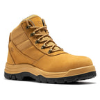 ROCKROOSTER Avalon Black 6 Inch Zip-sided Composite toe Leather Work Boots CP213BK