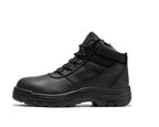 ROCKROOSTER Avalon Black 6 Inch Zip-sided Composite toe Leather Work Boots CP213BK