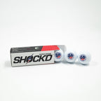 SHOCK'D Golf Balls - Patriot Edition