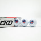 SHOCK'D Golf Balls - Patriot Edition