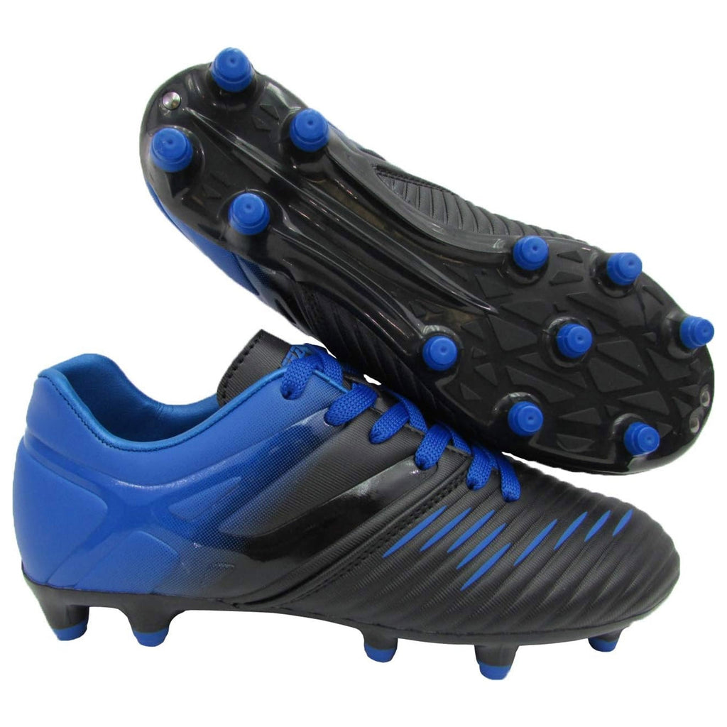 Liga Firm Ground Soccer Shoes -Blue/Black - Vizari Sports
