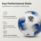 Vizari Comet Soccer Ball – Blue