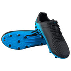Vizari Santos Firm Ground Soccer Shoes – Black/Sky Blue