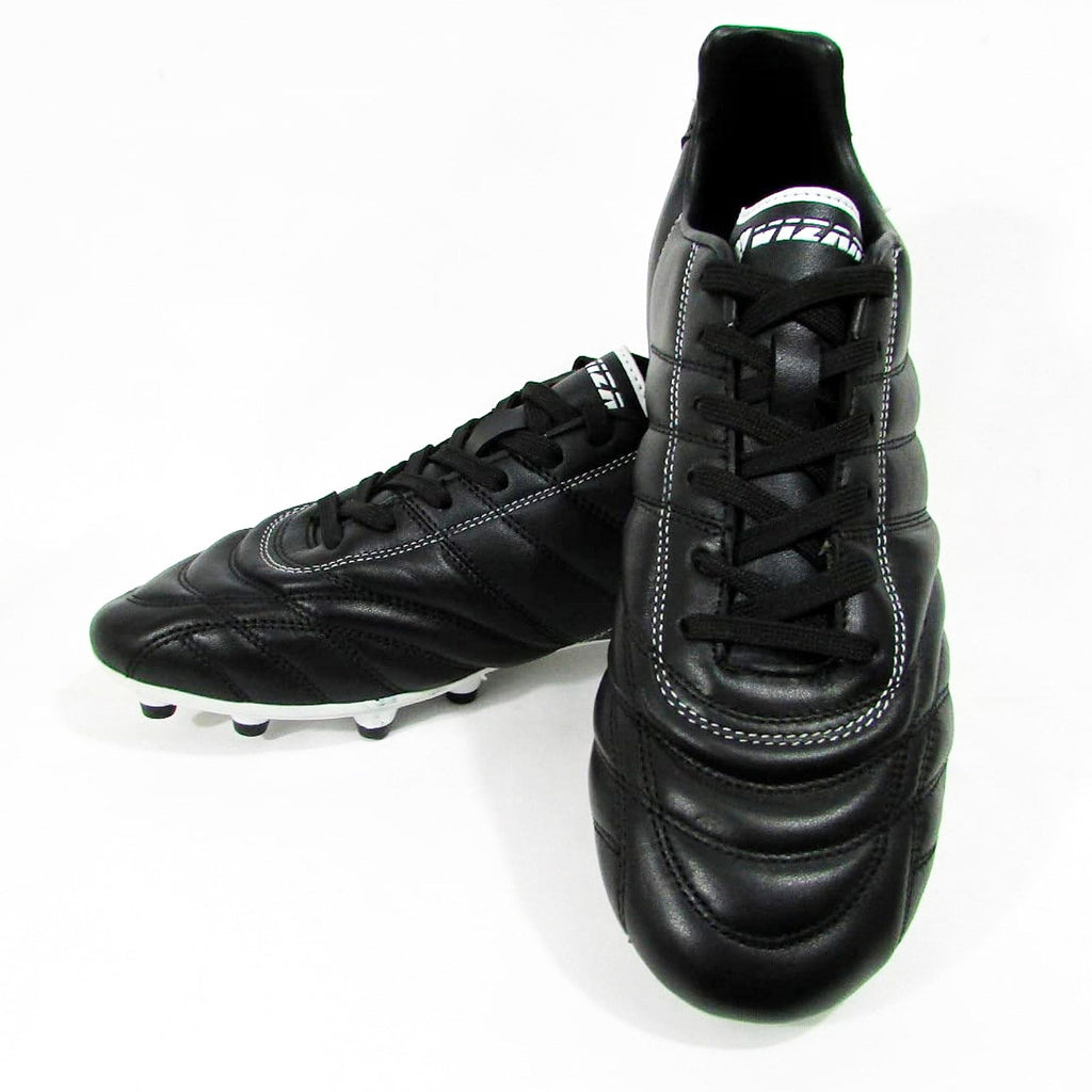 Classico Junior Firm Ground Soccer Shoes -Black/White - Vizari Sports