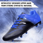 Liga Firm Ground Soccer Shoes -Black/Blue - Vizari Sports