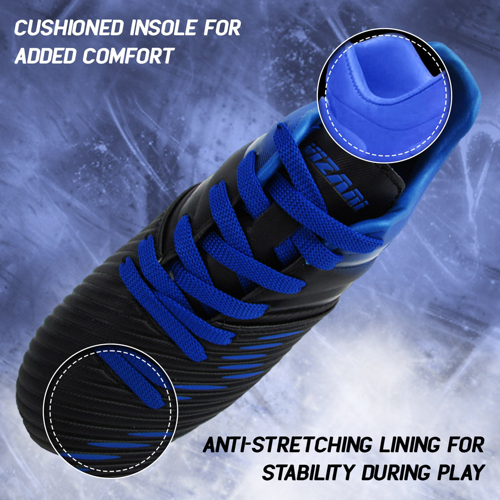 Liga Firm Ground Soccer Shoes -Blue/Black - Vizari Sports
