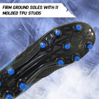Liga Firm Ground Soccer Shoes -Blue/Black - Vizari Sports