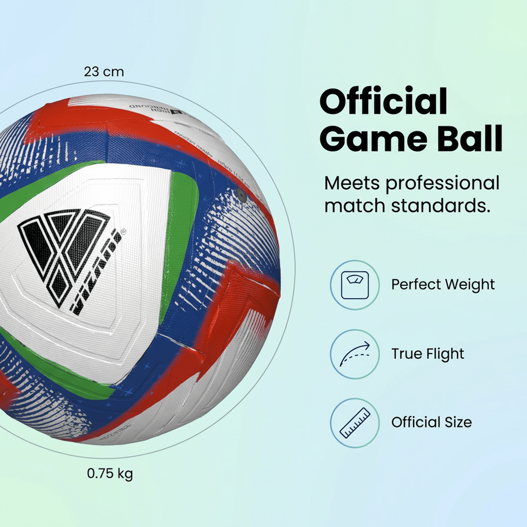 Vizari Eterna NFHS Size 5 Soccer Ball