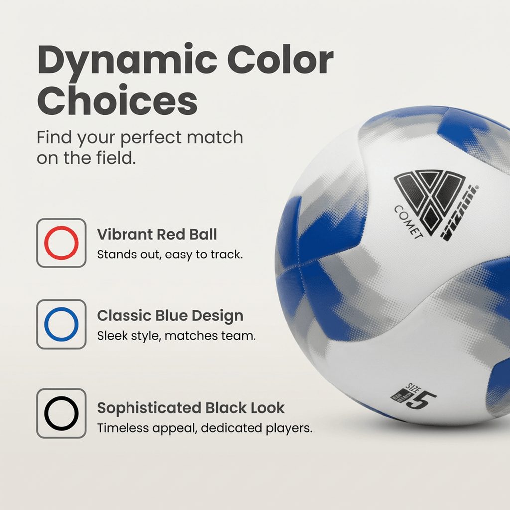 Vizari Comet Soccer Ball – Blue