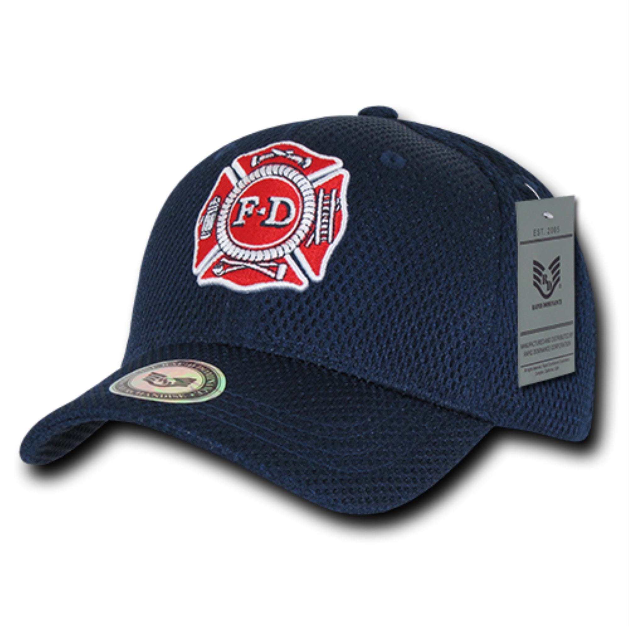 Air Mesh Public Safty Caps, FireDept,Nvy