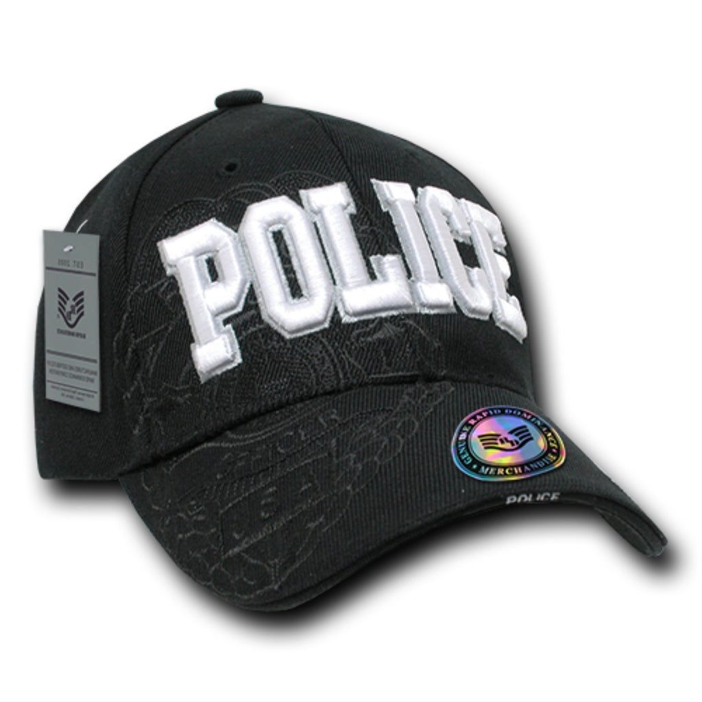Shadow Law Enf. Caps, Police, Black