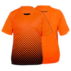 Ventura Short Sleeve Goalkeeping Jersey-Orange/Black - Vizari Sports