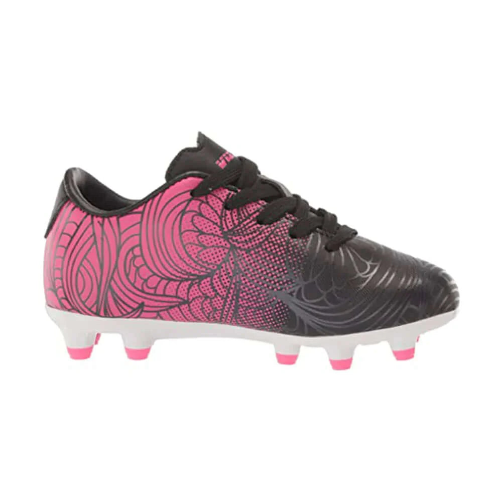 Vizari Cali Youth Firm Ground Soccer Shoes Black/Pink