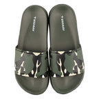 Vizari Adult Camo Soccer Slide Sandals – Green Khaki