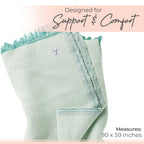 Organic Cotton Yoga Blanket