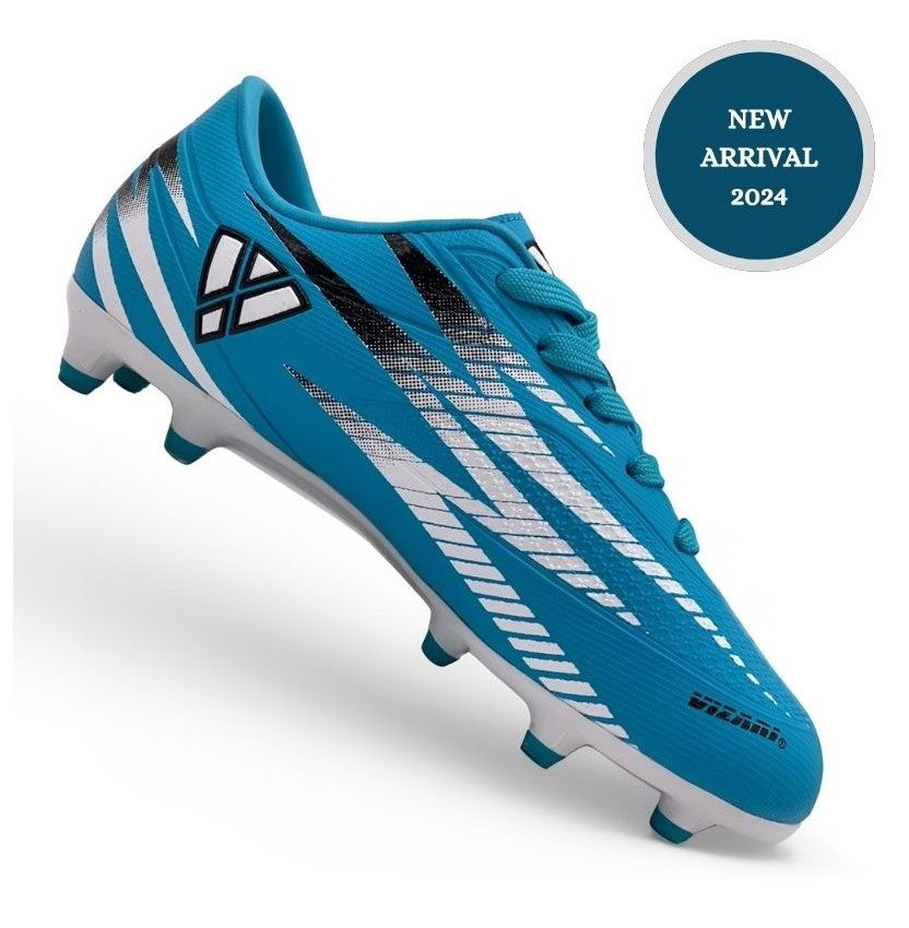 Vizari Bodega Junior Firm Ground Soccer Cleats Sky/White