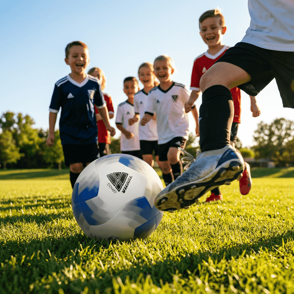 Vizari Comet Soccer Ball – Blue