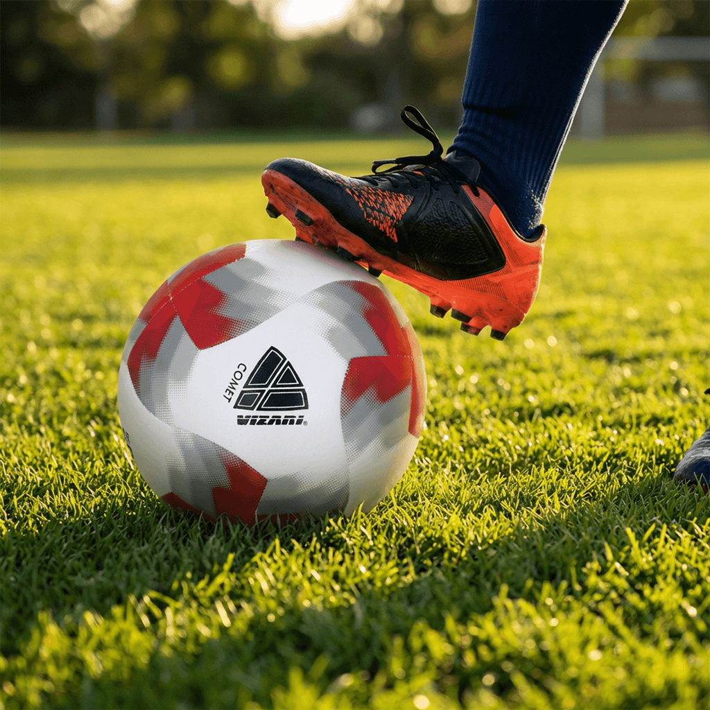 Vizari Comet Red Soccer Ball