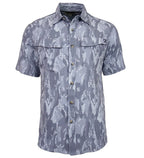 Men's Geo Camo UV Vented Fishing Shirt