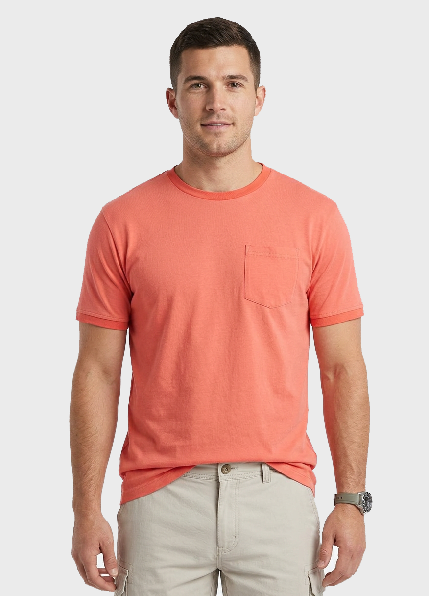 Men's Solar System S/S Pocket UV Fishing T-Shirt