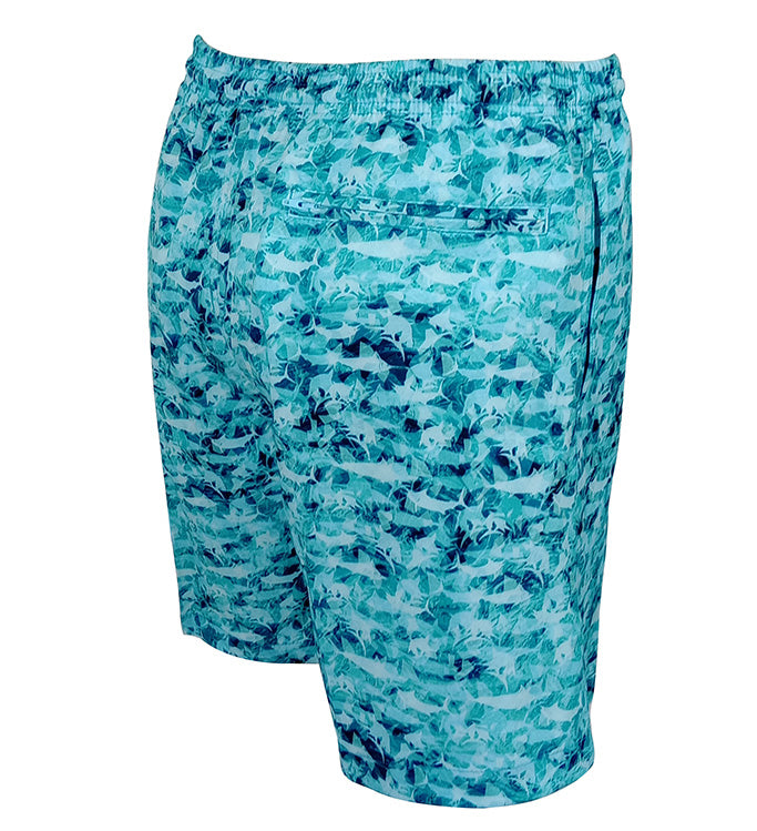 Men's Marlin Mix Fishing Swim Trunk